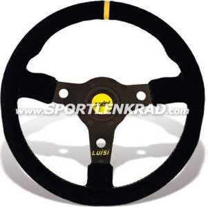 Racing Corsa Sport-Lenkrad, Leder sw./35, sw. Speiche